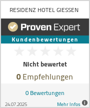 Erfahrungen & Bewertungen zu RESIDENZ HOTEL GIESSEN